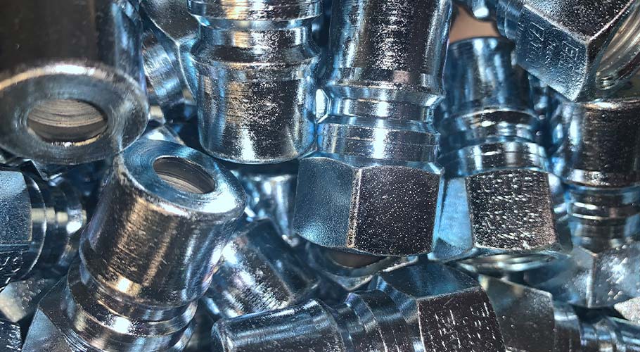 Zinc chromate plating clearance process